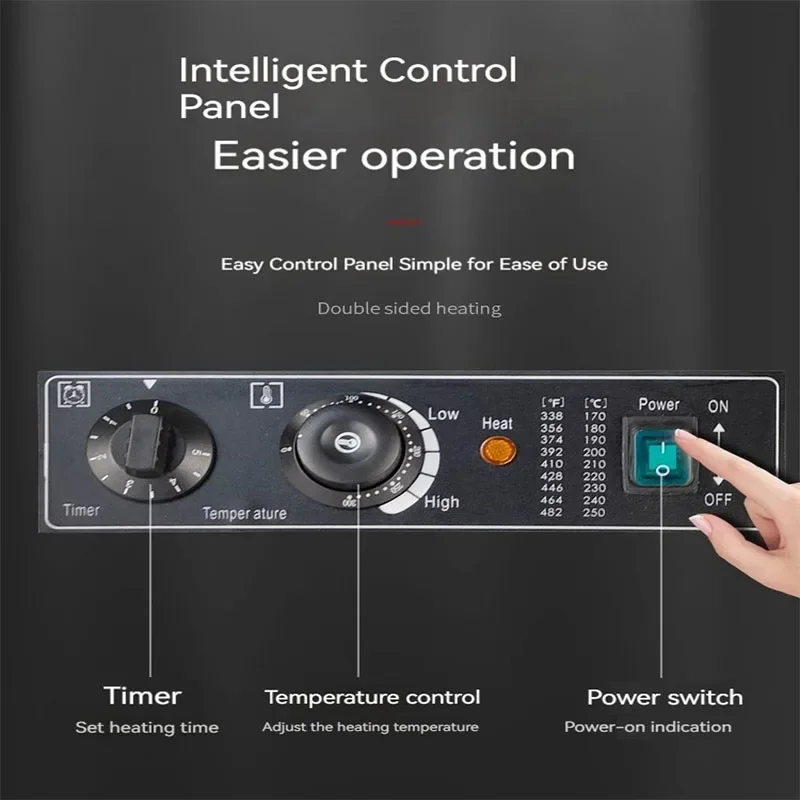 Uso doméstico comercial 25 agujeros holandés Poffertjes Grill Mini máquina de panqueques máquina eléctrica para hacer tortitas máquina para asar muffins con CE