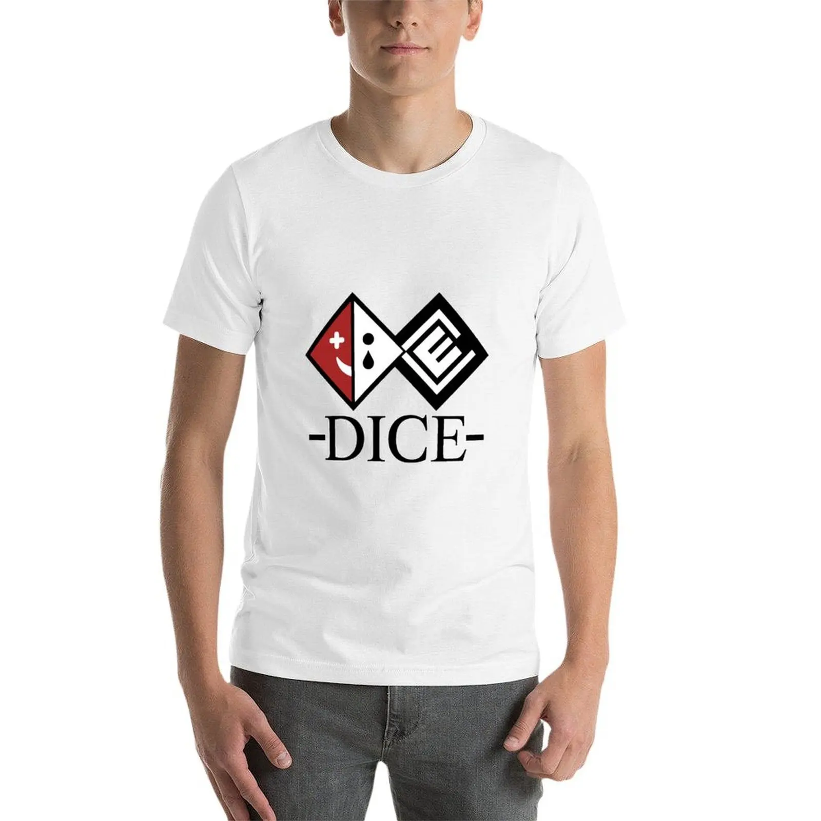 تي شيرت قطني كوكيشي للرجال نرد مضحك 100% تي شيرت تي شيرت قطن تي شيرت قطن