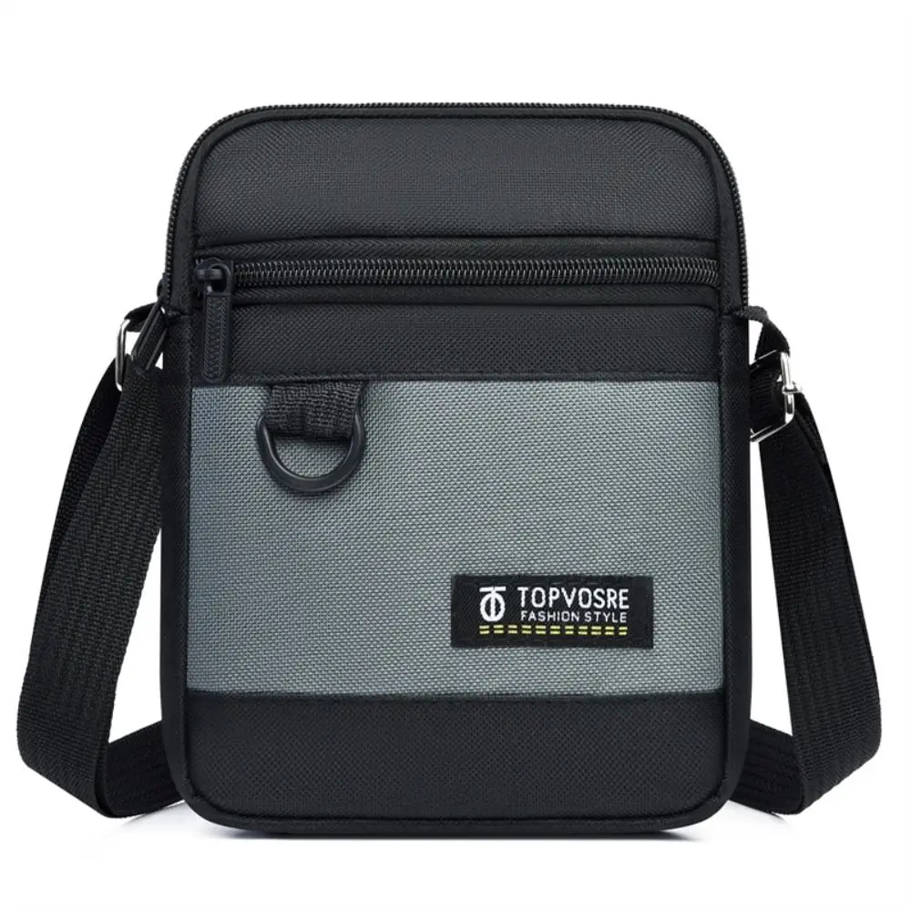 

Fashion Oxford Cloth Men Shoulder Bag Waterproof Large Capacity Crossbody Bag Portable Comfortable Messenger Bag Outdoor