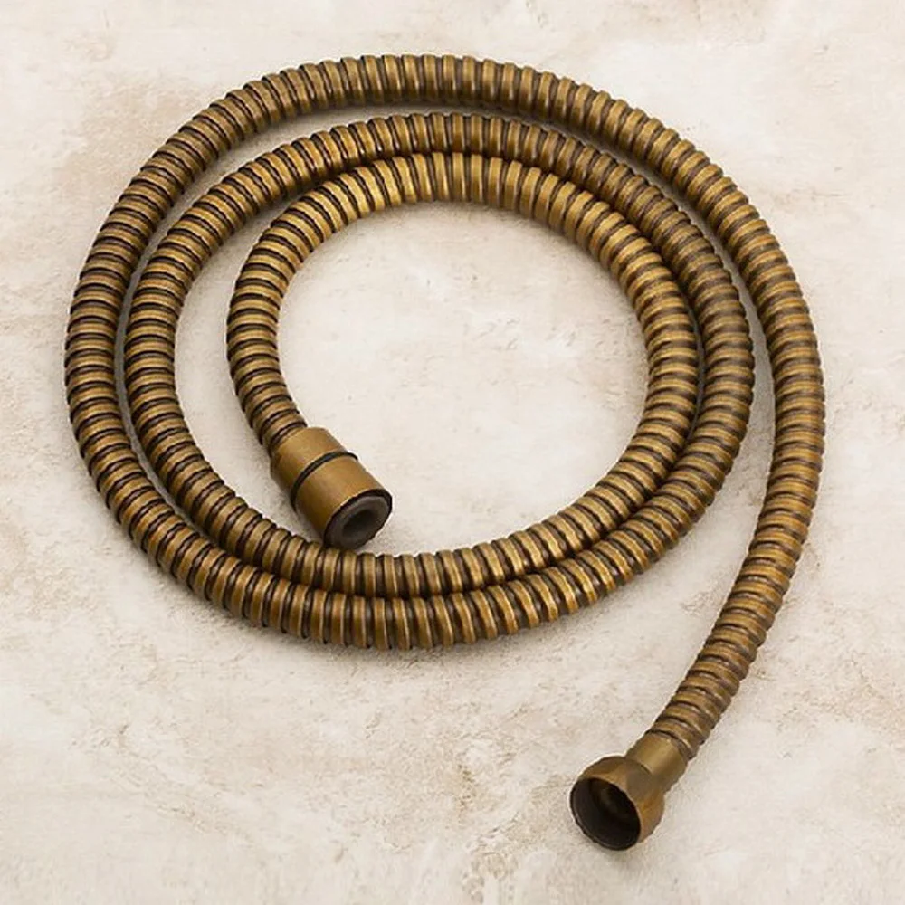 Imagem -03 - Vintage Retro Bronze Antigo Único Punho Fixado na Parede do Banheiro Banheira Chuveiro Torneira Misturadora com Handshower Mtf028