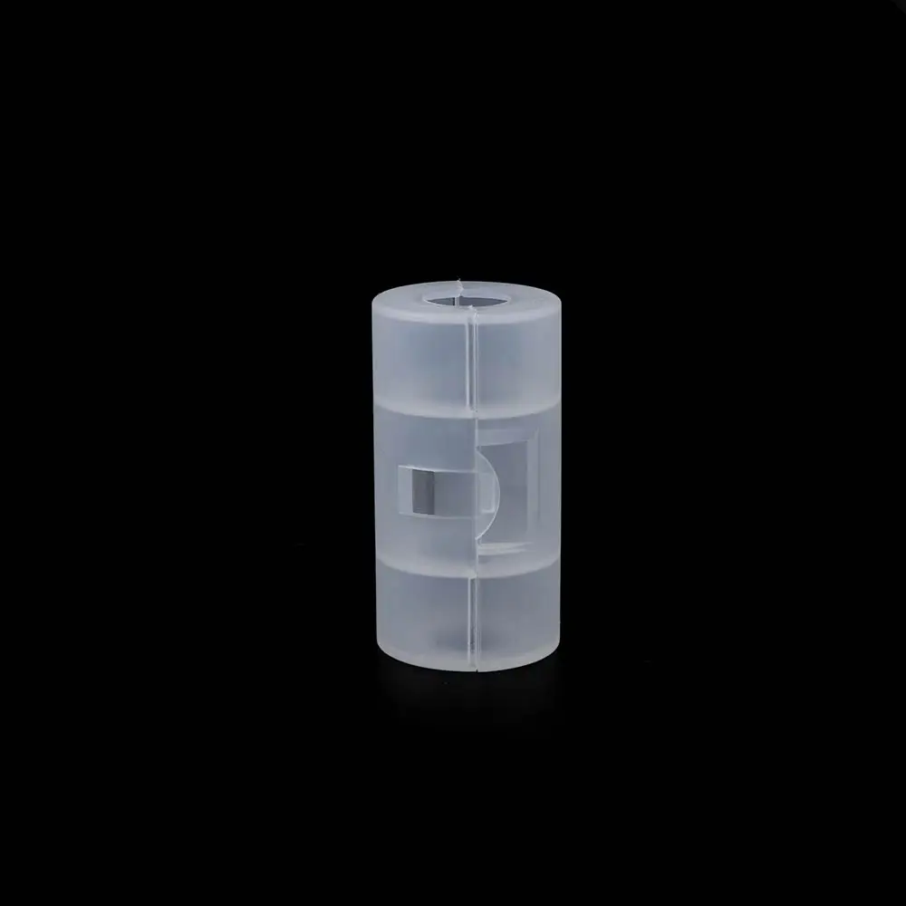 6 Pcs Practical AA To C Battery Adapter Case Transparent Battery Switcher High Quality LR06 AA To C LR14 Size Battery Converter