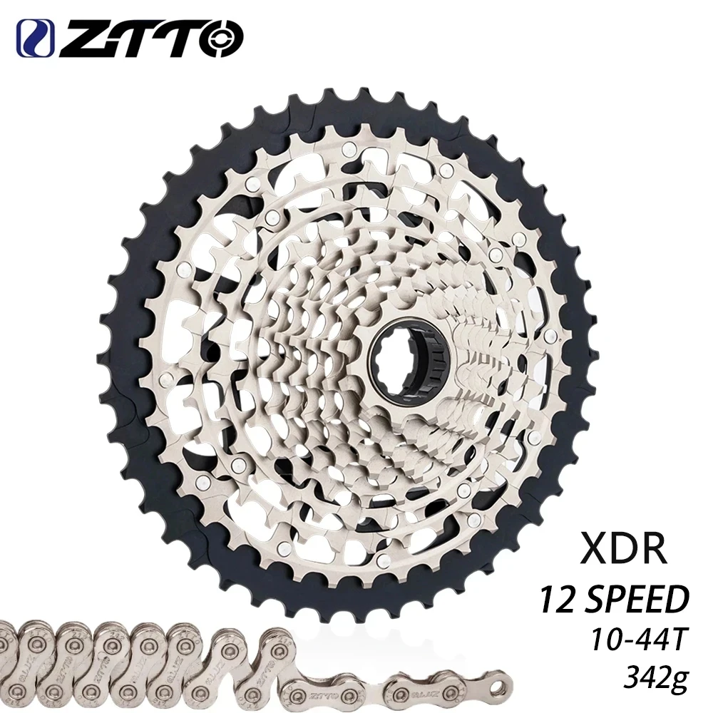 

ZTTO XDR 12 Speed 10-44T Bicycle Cassette Gravel Bike 12S Flywheel CNC Steel Ultralight Freewheel K7 12v Sprocket for Road Bike