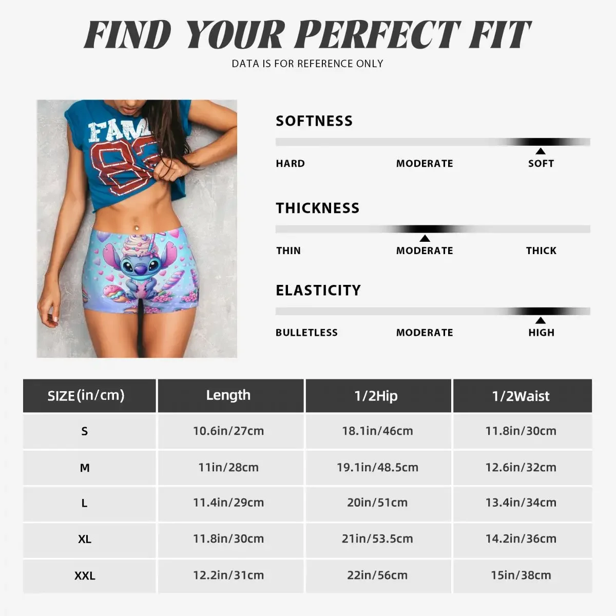 Custom Stitch Cute Movie Running Volleyball Gym Shorts for Women Athletic Workout Yoga Shorts image 6