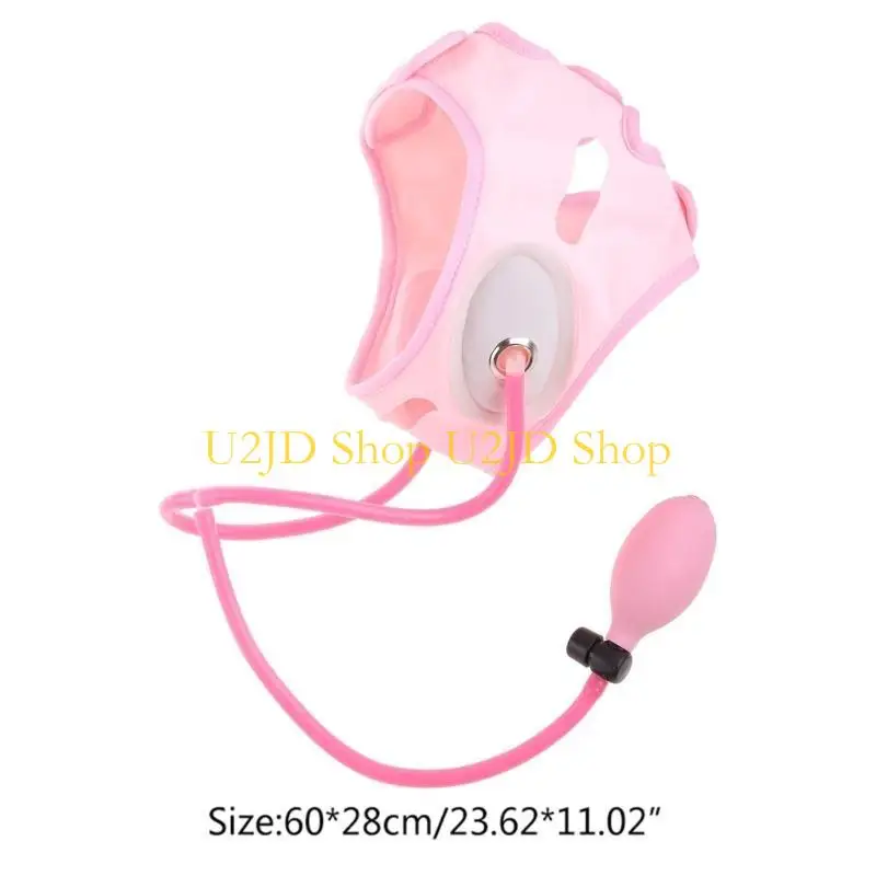 U2JD نفخ الوجه التخسيس الفرقة الهواء الصحافة رفع حزام شد الوجه قناع مدلك الخامس خط الخد الذقن حزام تخسيس الوجه المشكل