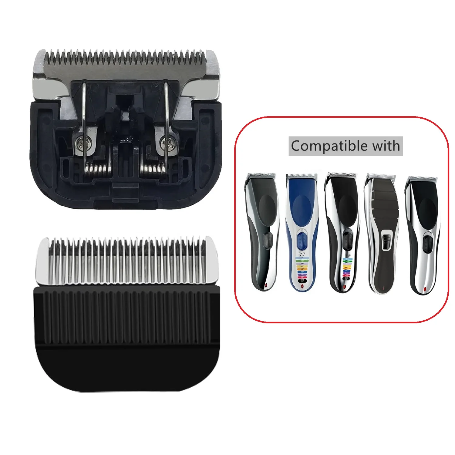 

Replacement Blades compatible with Wahl Trimmer 79434，9649P，9549 Hair Clipper,2-pack