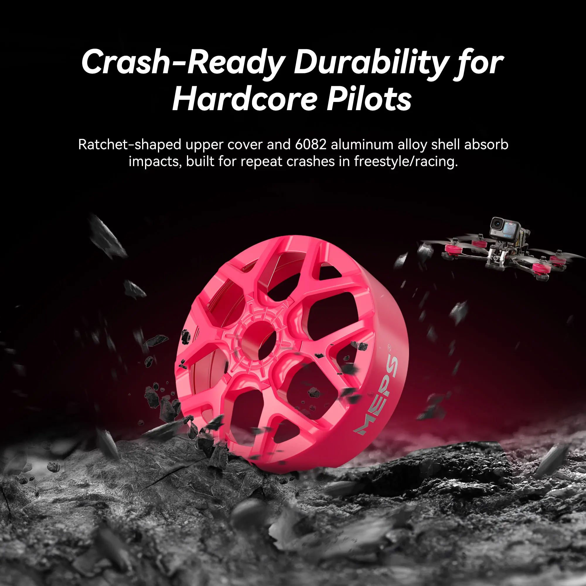 MEPS NEON 2207 FPV Motor for 5 inch Freestyle Drone 1950KV/2050KV/2550KV