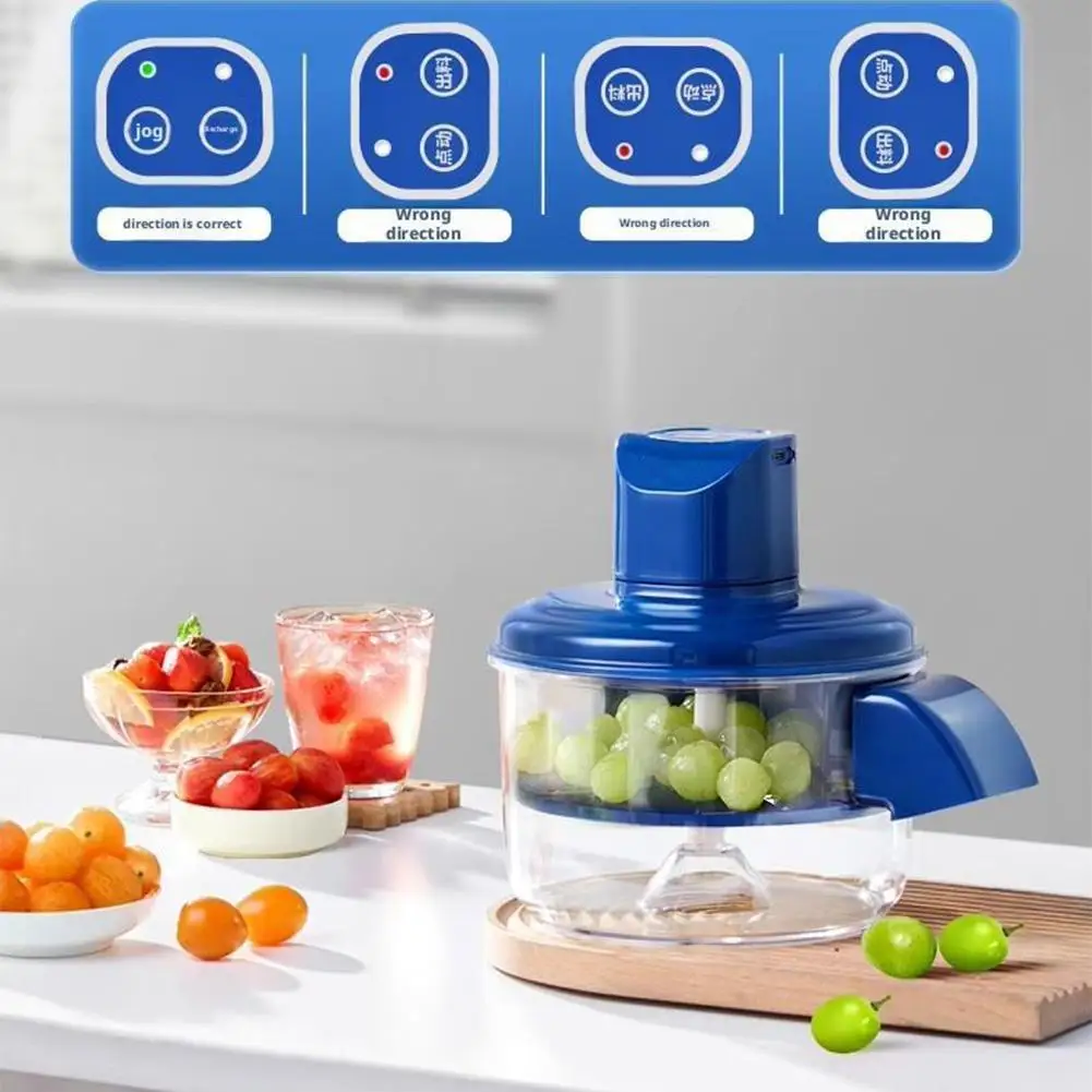 

Rust-Proof Stainless Steel Electric Peeler, Kitchen Grape & Fruit Peeling Machine,Prevents Hand Fatigue/Poor Peeling,Easy to Use