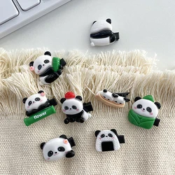 2Pcs Cartoon Cute Panda Hairpin For Women Girls Funny Animals Hair Clip Exquisite Fashion Side Clip Hair Accessories Gifts