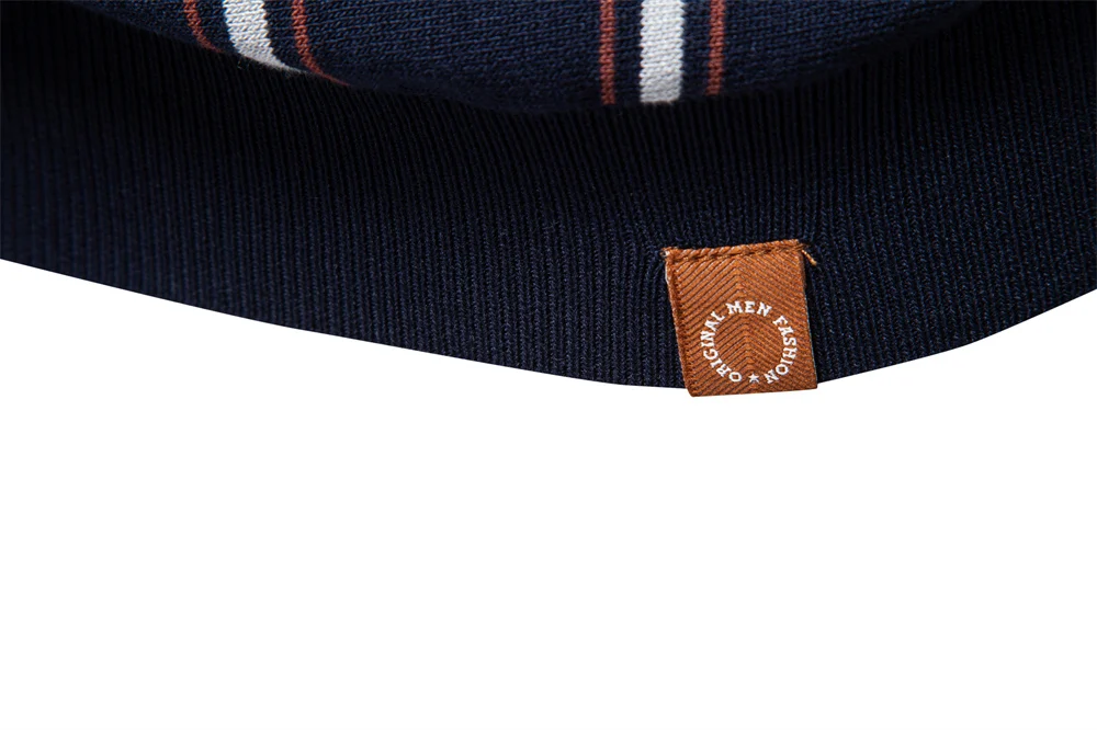 AIOPESON Herren Gestreiftes Poloshirt im Old Money Stil Kurzarm Weich Atmungsaktiv Lässig Eleganter Stoff für Komfortables Tragen – Detail 13
