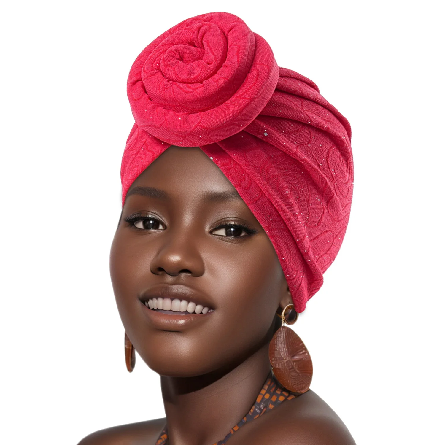 

Новый женский тюрбан с узлом, мусульманский хиджаб, африканский платок, шапочка, химиотерапия, повязка на голову от выпадения волос, индийская шляпа, тюрбан Mujer