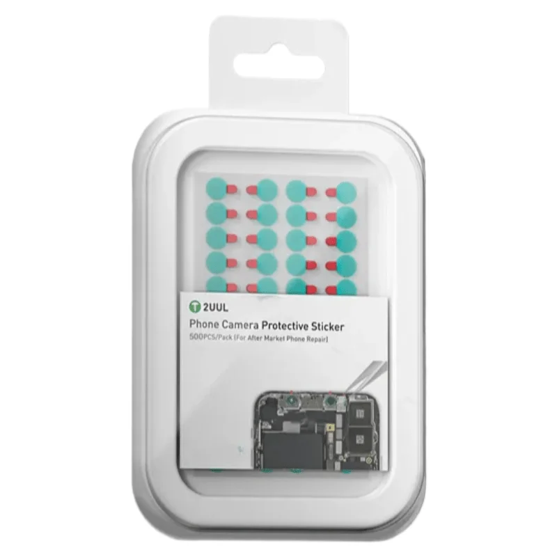 2UUL DA31 Phone Camera Protective Stickers, 500Pcs Infrared Dot Matrix Face ID Front Camera Protective Film