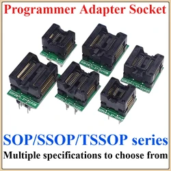 SOP8/SOP14/SOP16/SOP20/SOP28/TSSOP8/TSSOP16/TSSOP20/TSSOP28 TO DIP programmer adapter socket 150MIL 208MIL 300MIL 173MIL DIP8 28