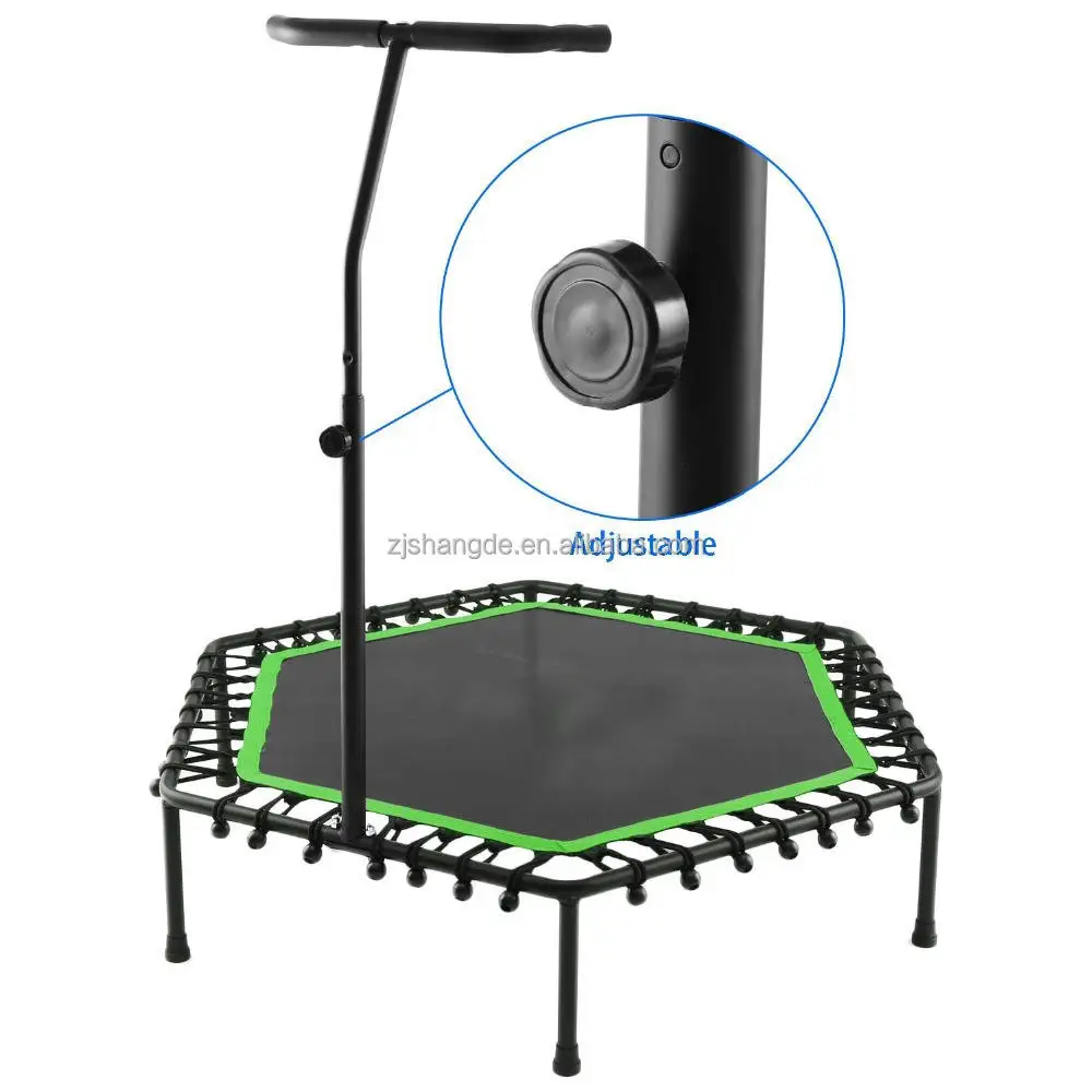 Gym Gravity Ball Fitness 50inch Hexagonal Mini Trampoline