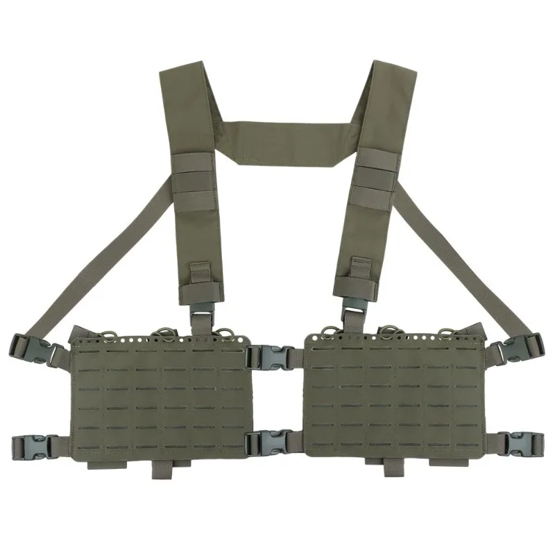 

Lightweight Separable Double Sided Panel MOLLE Chest Hanging Training Equipment Portable Vest Lightweight And Quick Detachable