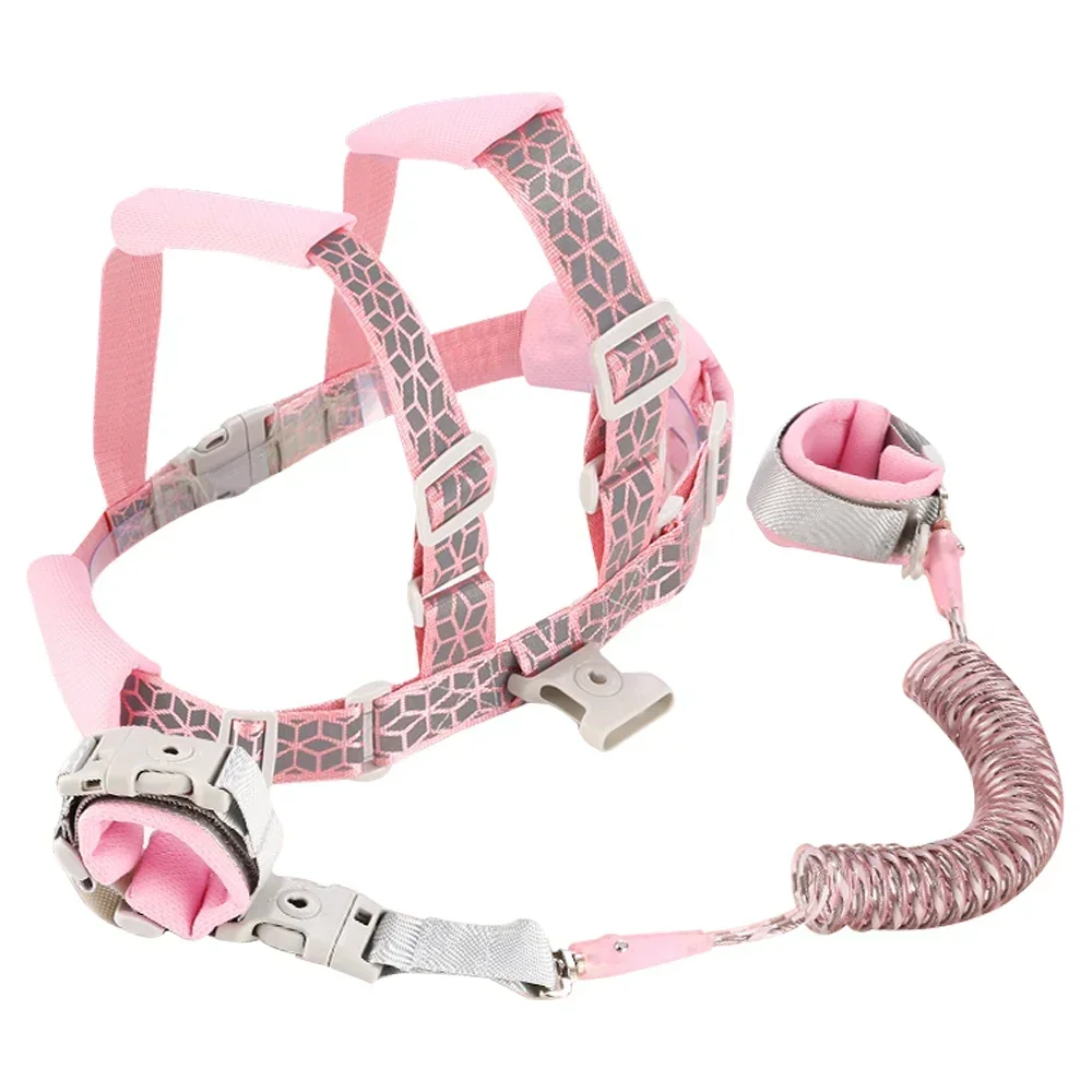 Anti-Verlust-Handgelenkband für Kinder, Leine, Rucksack, Baby-Sicherheitsgurt, Seil, modisches Armband, weiches Kinder-Wanderer-Kleinkind-Armband – Detail 32