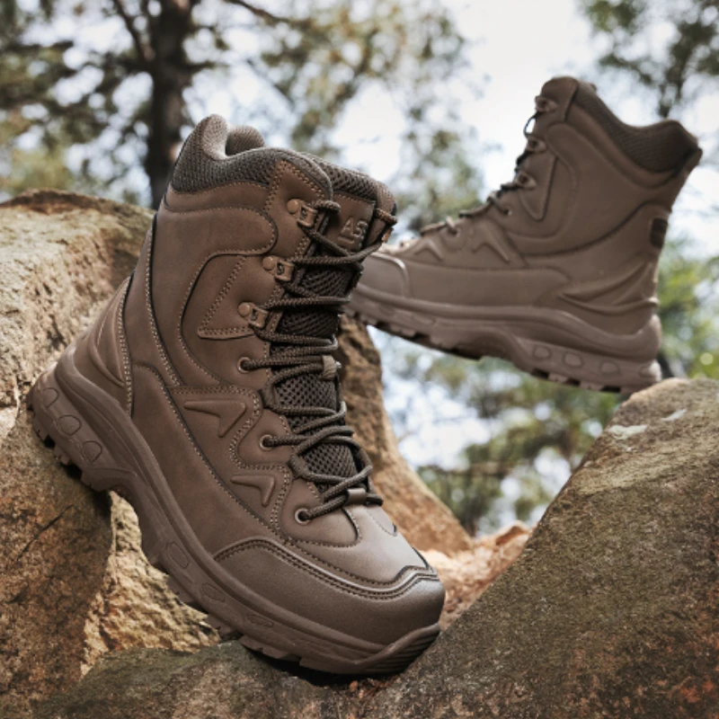 

Men's Outdoor Combat Training Hiking Boots - Slip-Resistant, Breathable, Durable Training Hiking Boots Sizes 39-47 1902.