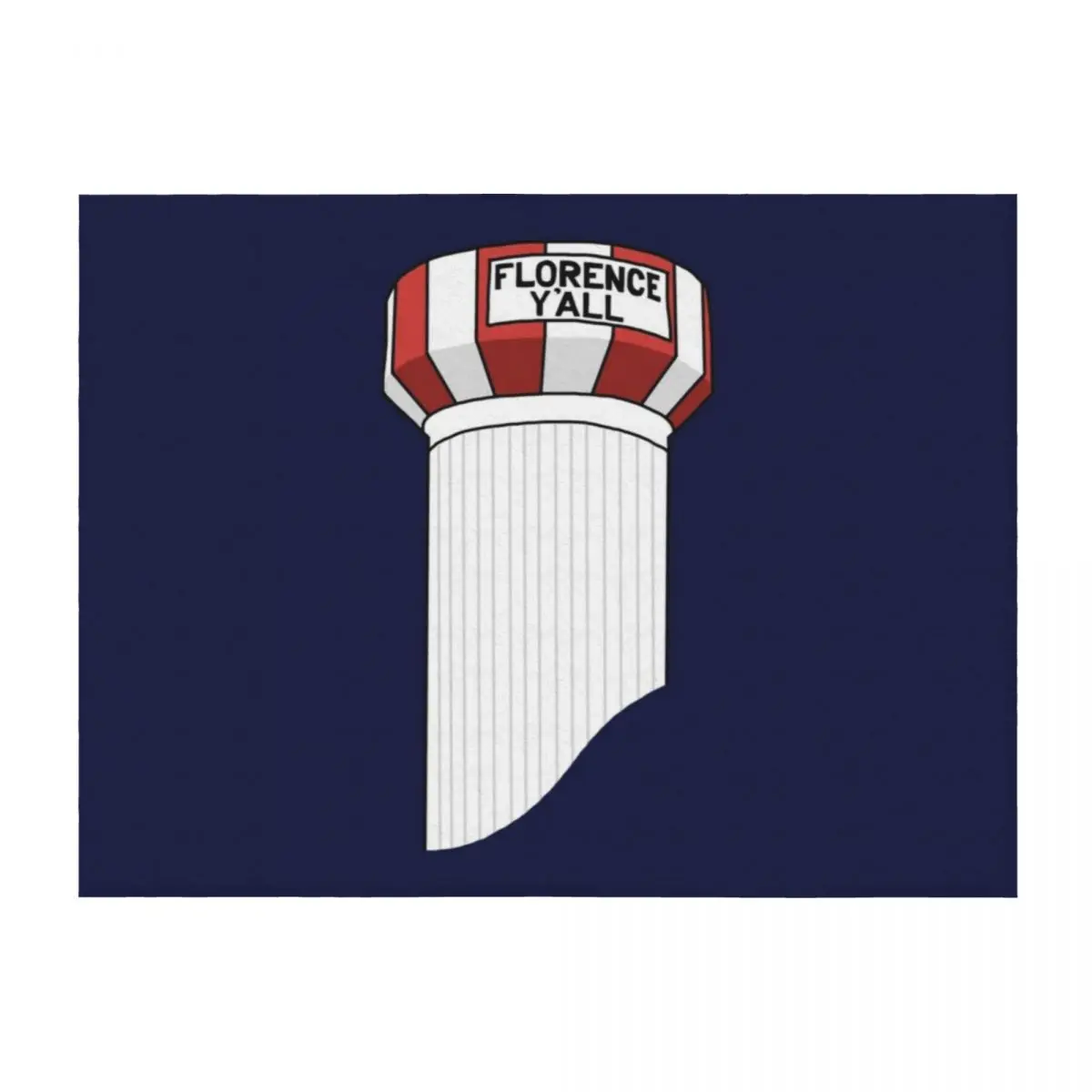 

Florence Yall Northern Kentucky Water Tower Cartoon Throw Blanket warm for winter Comforter Sleeping Bag For Sofa Thin Blankets