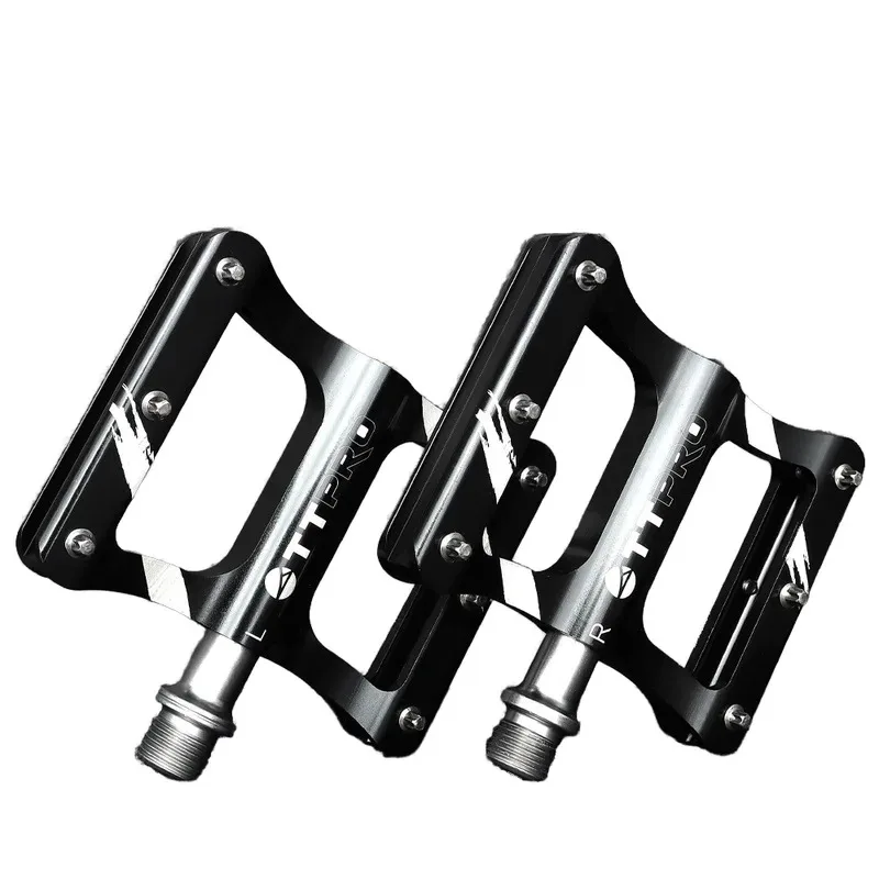 

Педали TTPRO MTB, обработанные на станке с ЧПУ и хромолиными подшипниками — легкая нескользящая ручка на платформе из алюминиевого сплава для горного велосипеда