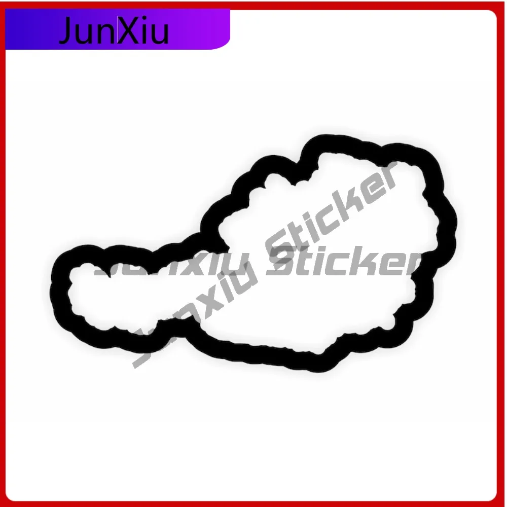 

Austria Map Flag Outline Sticker Funny Window Boat Durable Vinyl Exterior Parts Vinyl Decal For Car Truck SUV Window Bumper