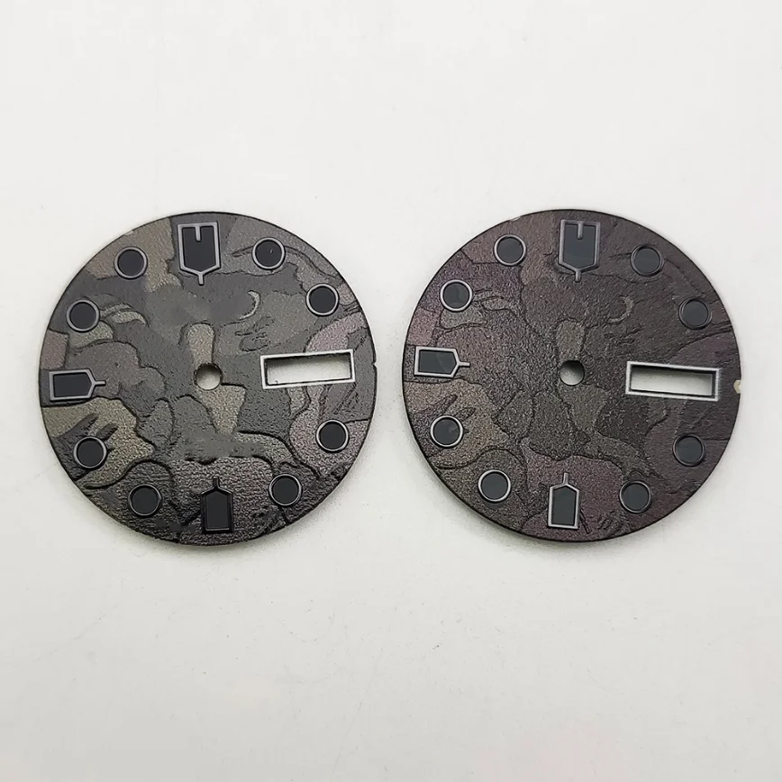 

28.5MM Watch Dial NO LOGO Black Dial for Japanese NH36/4R36 Movement Watch Accessories NH36 dial