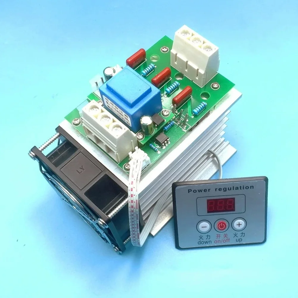 15000W SCR Power Controller For Electric Oven Grill, Adjustable Voltage Regulator With Star/Triangle Wiring