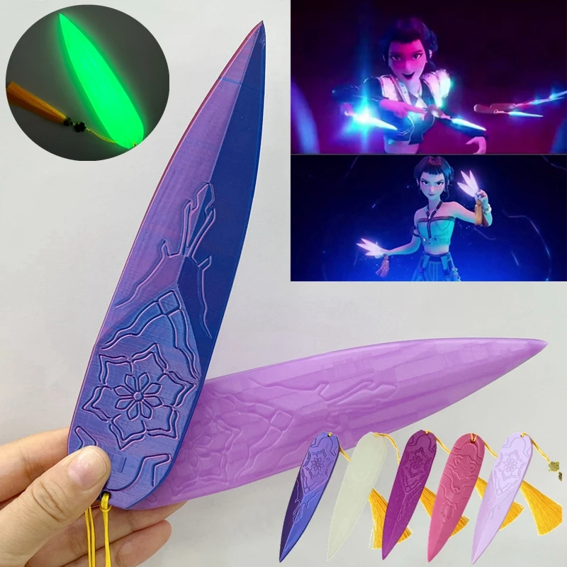 

Demon Huntrix Cosplay Props for Cosplay Zoey Rumi Mira Costumes Props Dart Telescopic Sword Weapons Kpop Anime Accessories