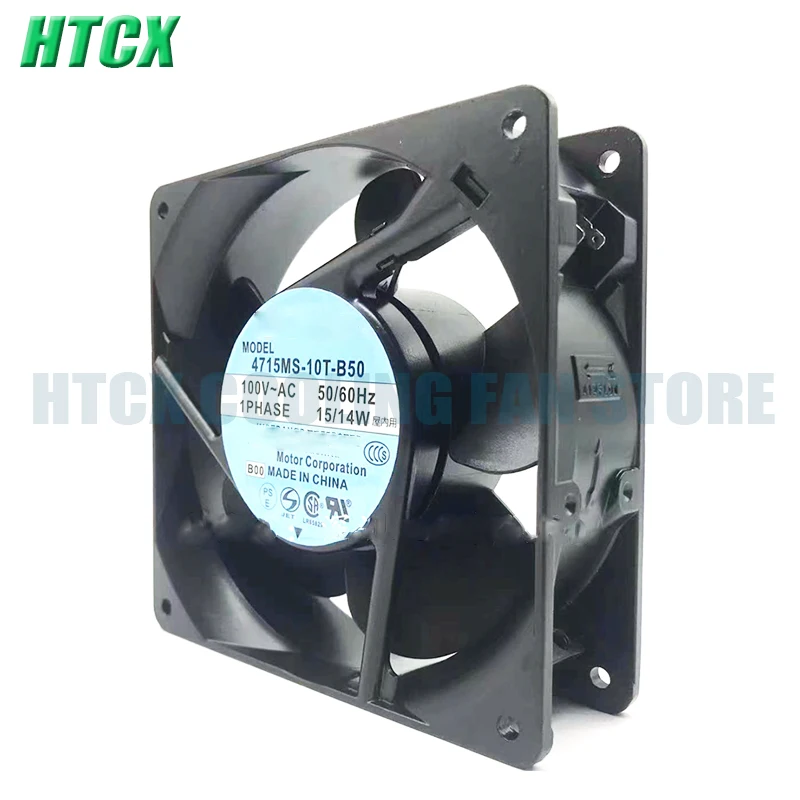 New 4715MS-10T-B50 110V 100V 12038 15W 12CM Axial Flow Cooling Fan