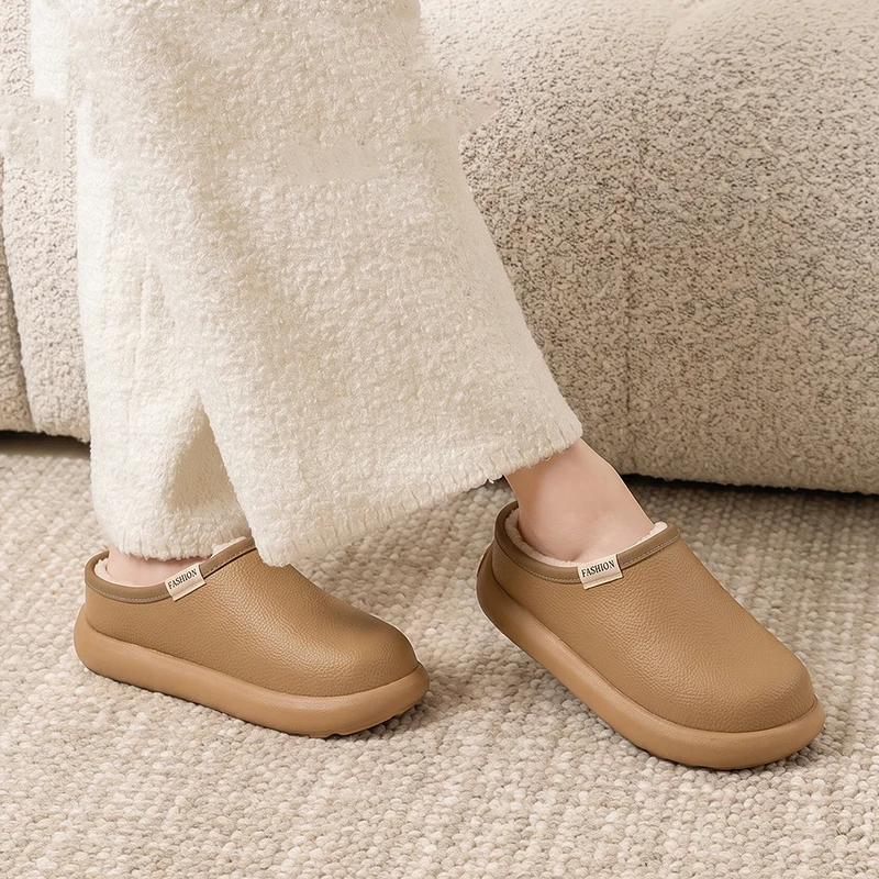 Women'S Shoes Cloud - รองเท้าแตะในบ้านกันน้ำพื้นหนา EVA นุ่มสบายเหมือนเมฆ สำหรับผู้หญิง ฤดูหนาว 2026