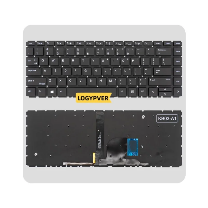 

Backlight US English Laptop Keyboard For HP Probook 440 G6 445 G6 445R G6 440 G7 445 G7 HSN-Q15C HSN-Q24C HSN-Q21C L44589-03