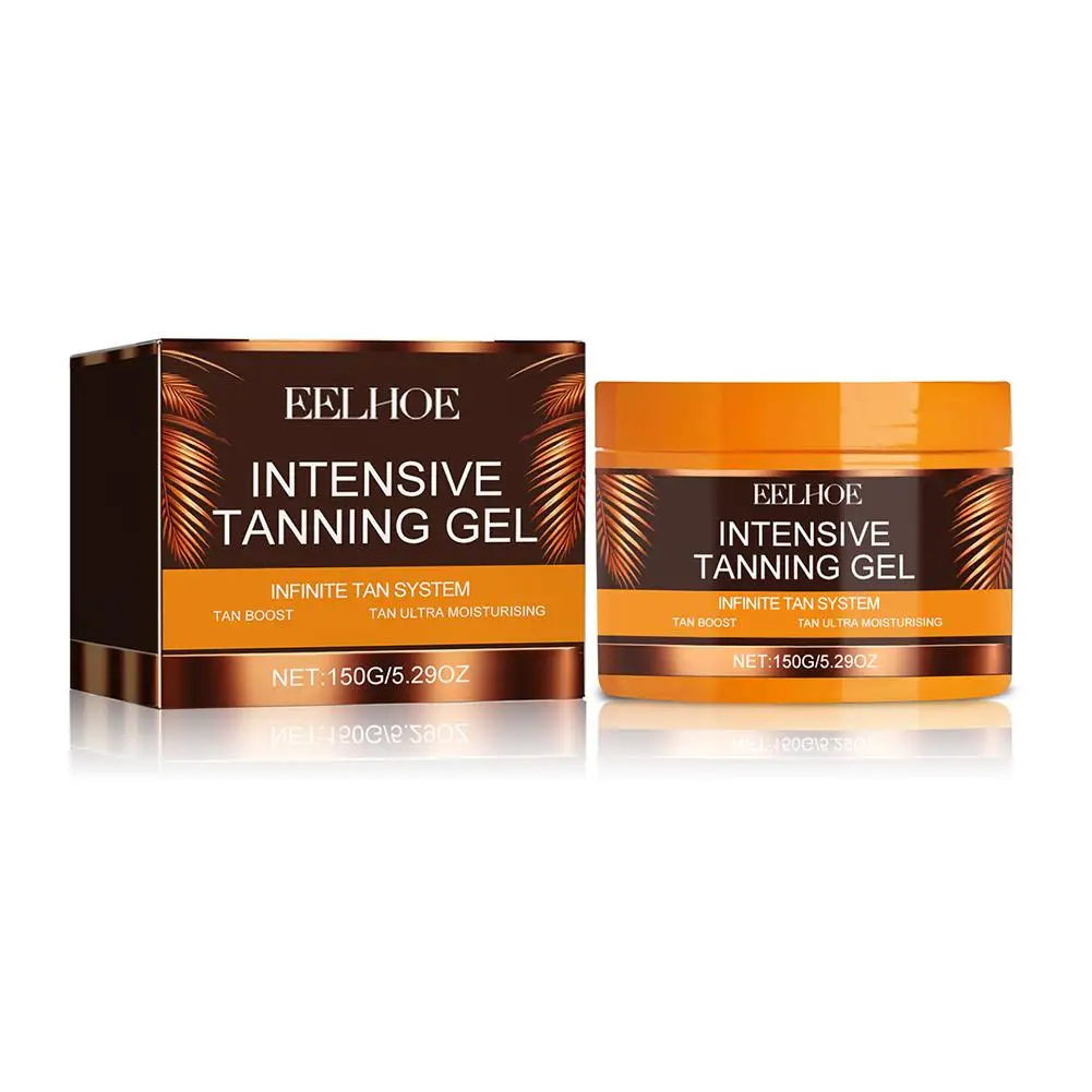 150ml intensywny żel do opalania opalanie krem opalający opalający samoczynnie balsam do ciała krem opalający Bronzer Solarium do twarzy s6 y8