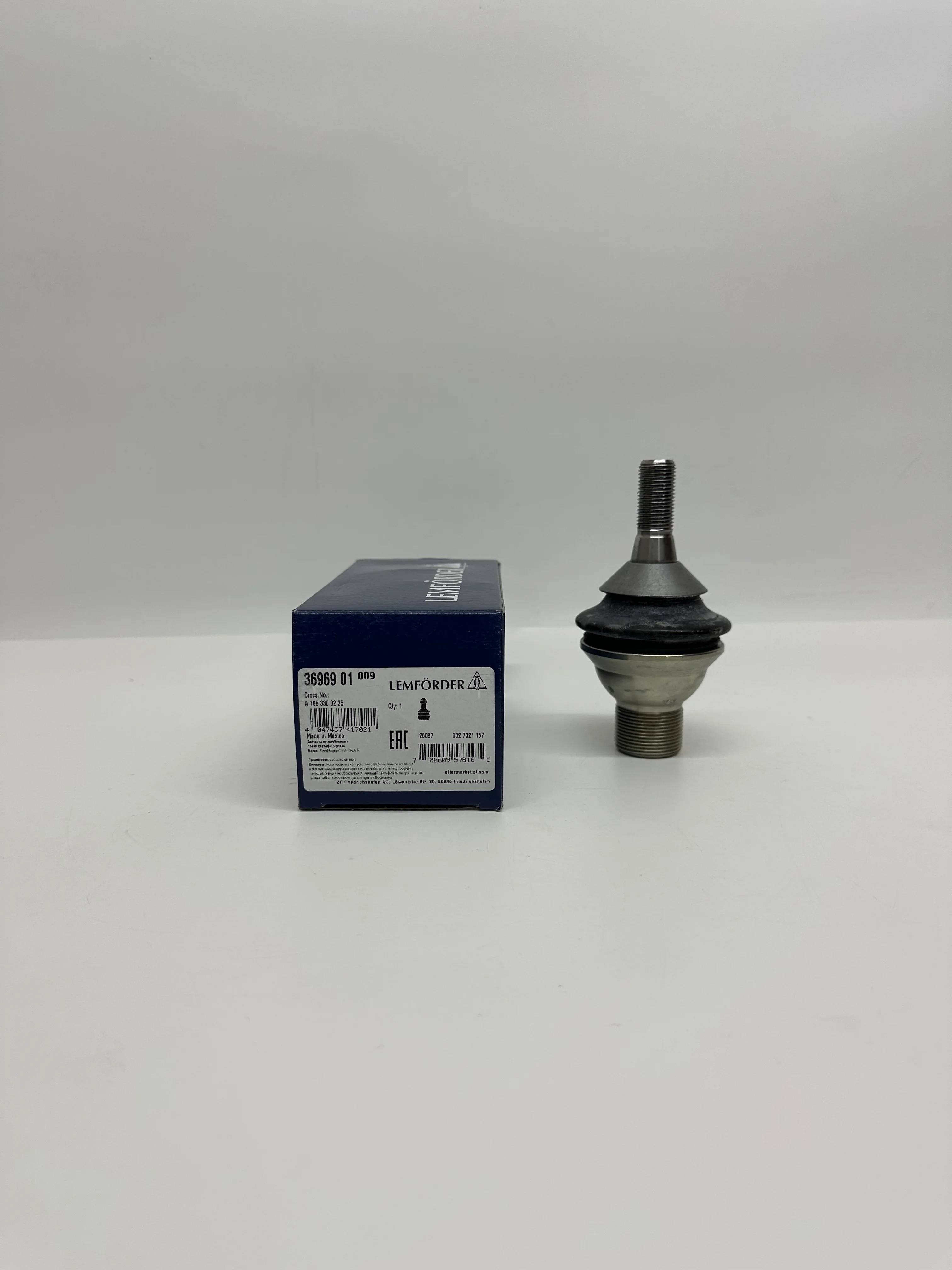 

1663300235, 3696901 для CLE, GLS, GL Class, M Class, W22, W166, X166, шаровой шарнир нижнего рычага L/R с проверкой VIN