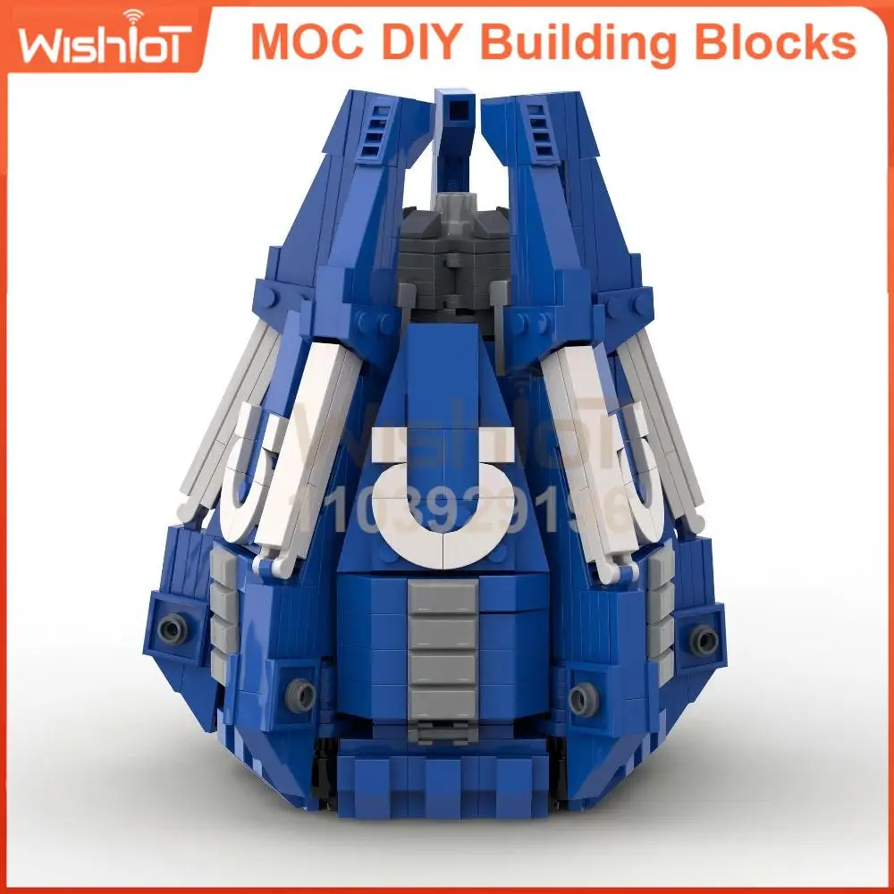 

Космическая капсула робота, серия Alien, маленькие гранулы, строительные блоки, сделай сам, сборная модель для детей и взрослых, научно-фантастический коллекционный подарок