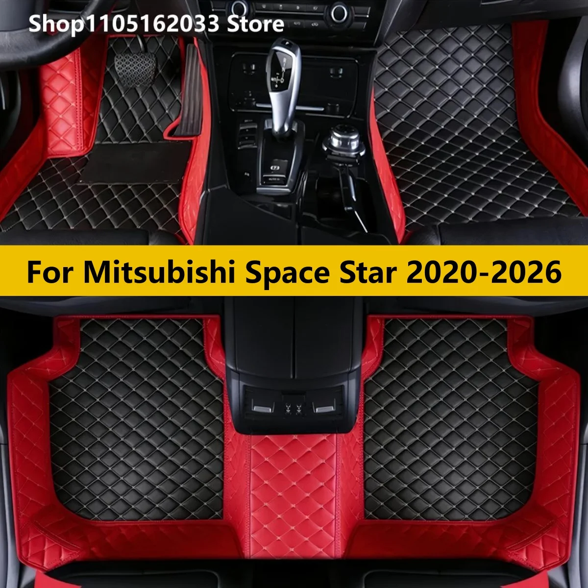 

Full Set Car Floor Mats For Mitsubishi Space Star 2020 2021 2022 2023 2024 2025 2026 Floor Mats For Cars Interior Accessories