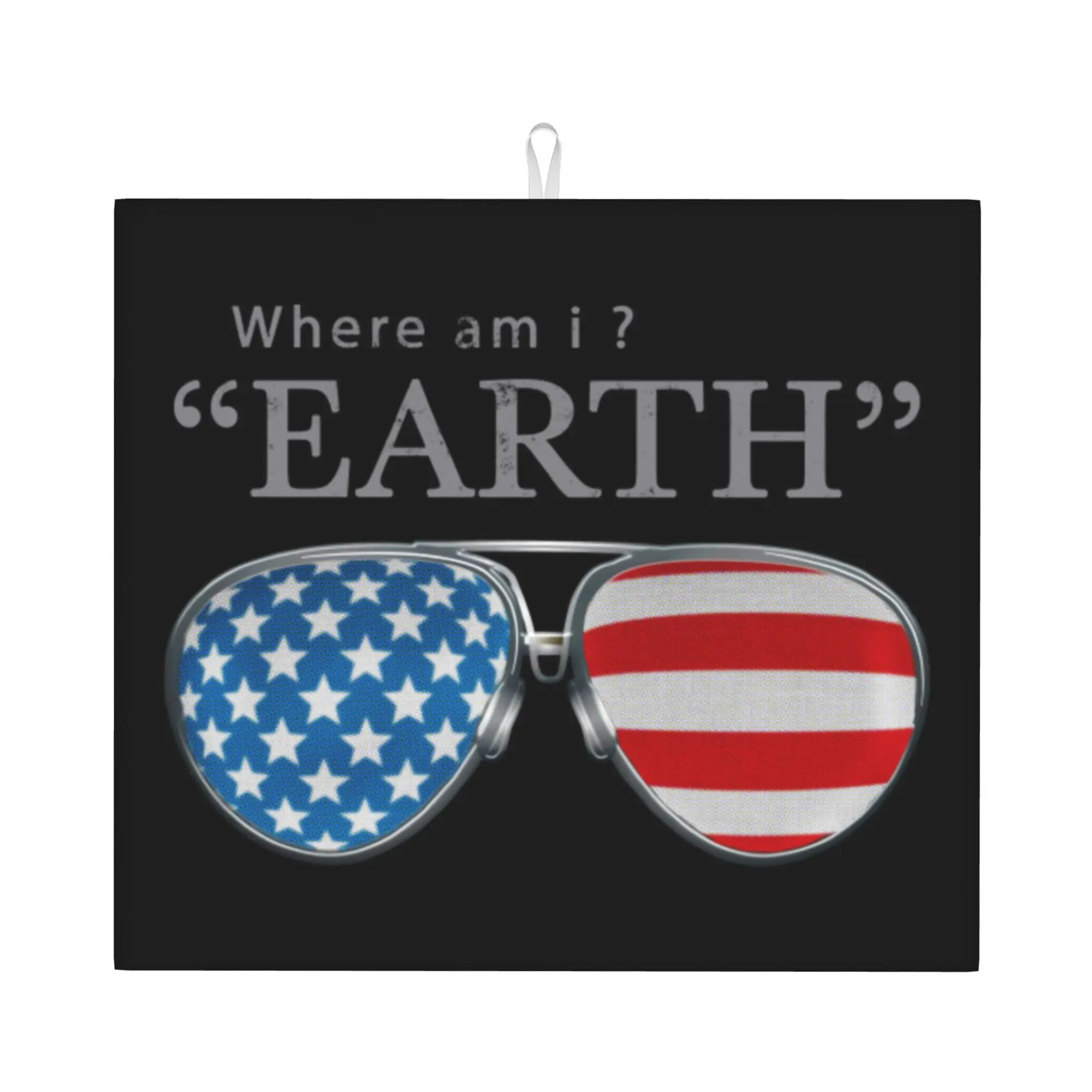 Tom Cruise Tv Movie Top Gun Maverick Non‑Slip Waterproof Absorbent Barware Tableware Oil Proof Reusable Drying Mat For Kitchen