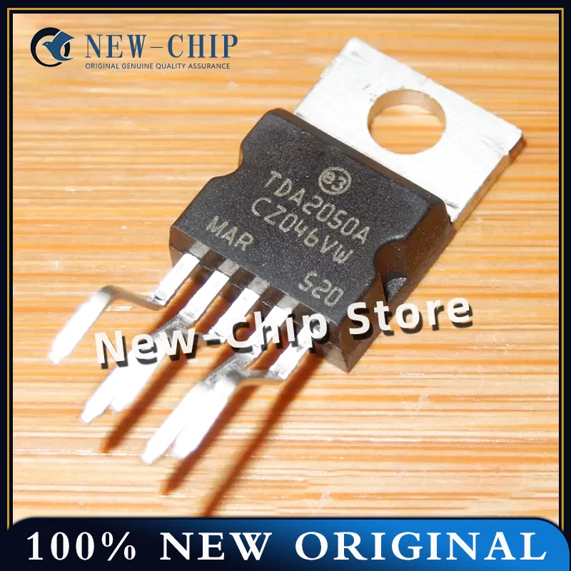 2PCS-50PCS/LOT   TDA2050A   TDA2050   audio power amplifier is plugged into TO-220-6    New Original