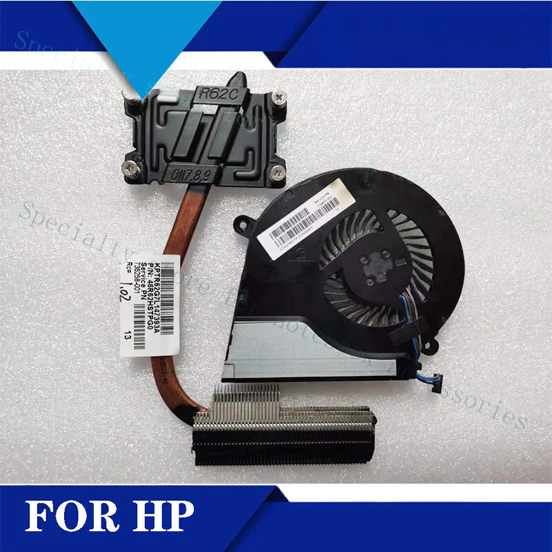 A+For HP Pavilion 17 Notebook Radiator Heatsink 736258-001 Fan 724870-001