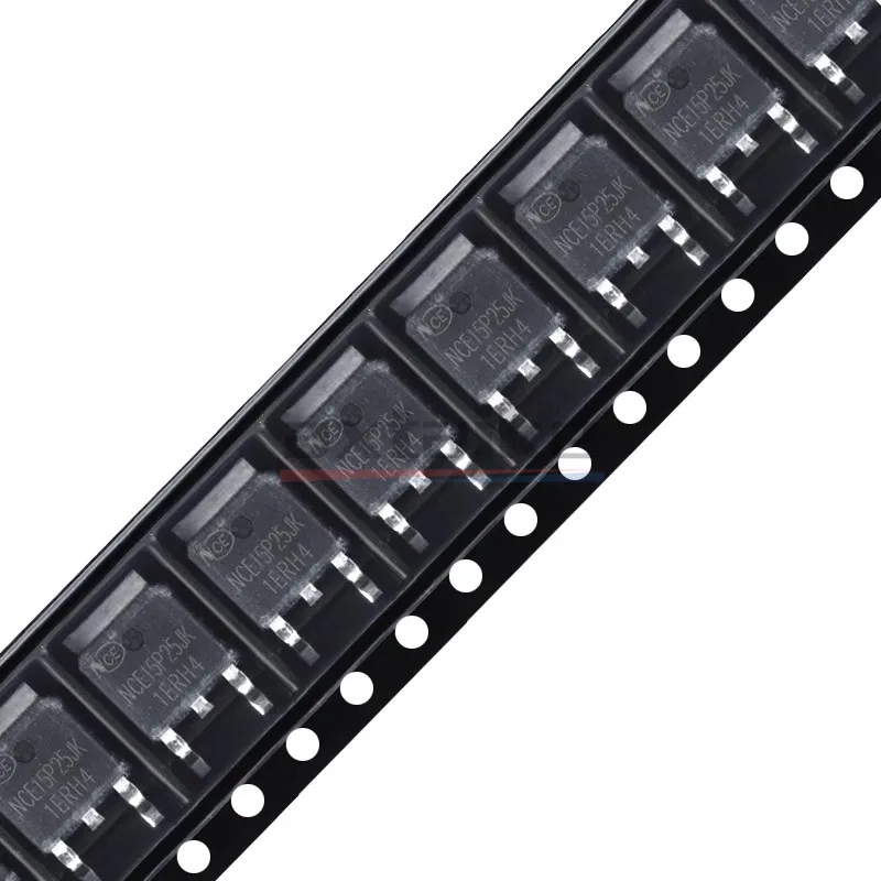 10PCS NCE15P25JK TO-252-2 DPAK 25A 150V 145V P-Channel Enhancement Mode Power MOSFET SMD Transistor