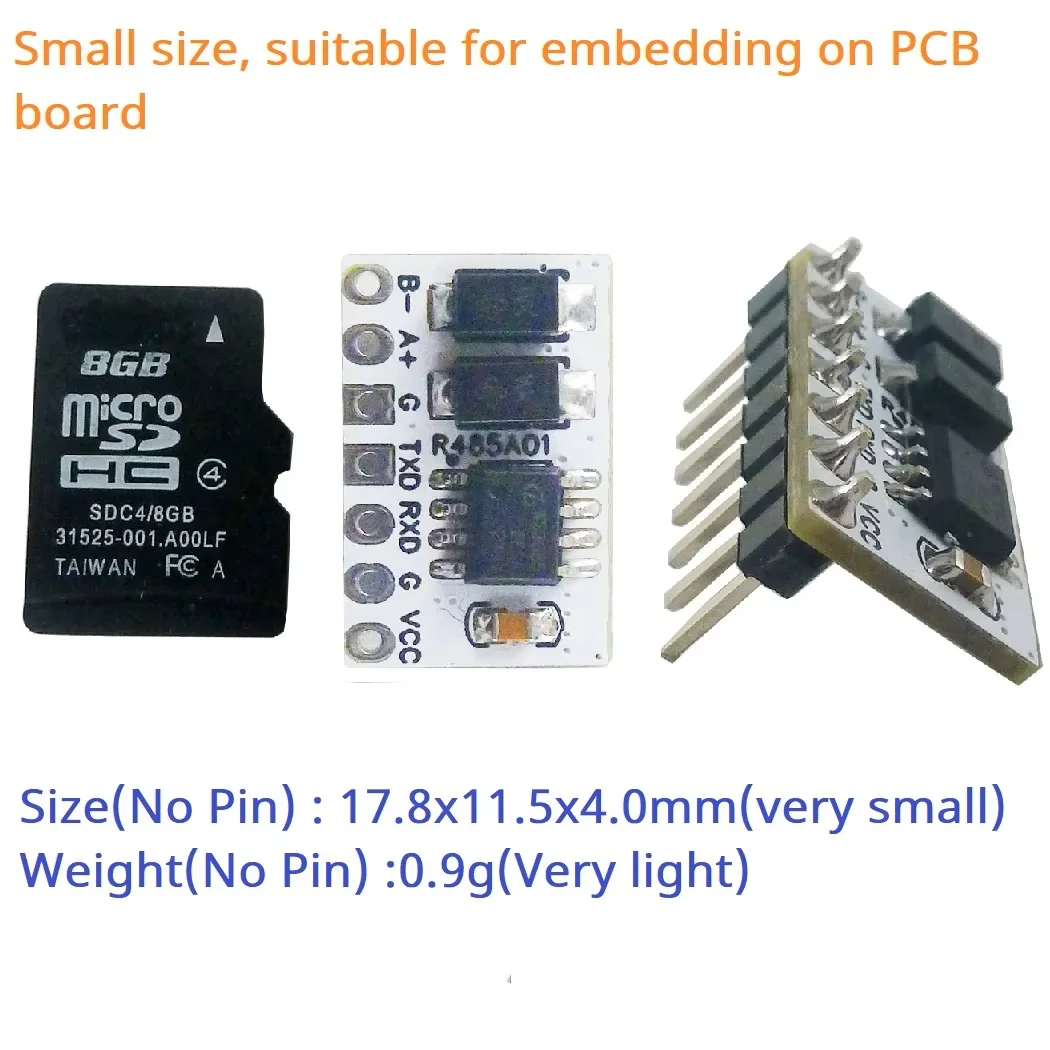 MCU Master-Slave Networking Transceiver UART RS232 TTL to RS485 Automatic Converter for Modbus Profibus CAN LonWorks Smart Home