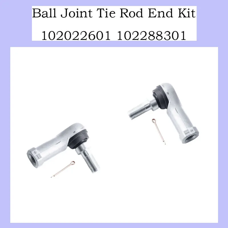 Ball Joint Tie Rod End Kit 1020226-01 1022883-01, for Club Car DS 2004-2021 & Carryall 2009-up Golf cart Gas, Club Car Precedent 2004-up.