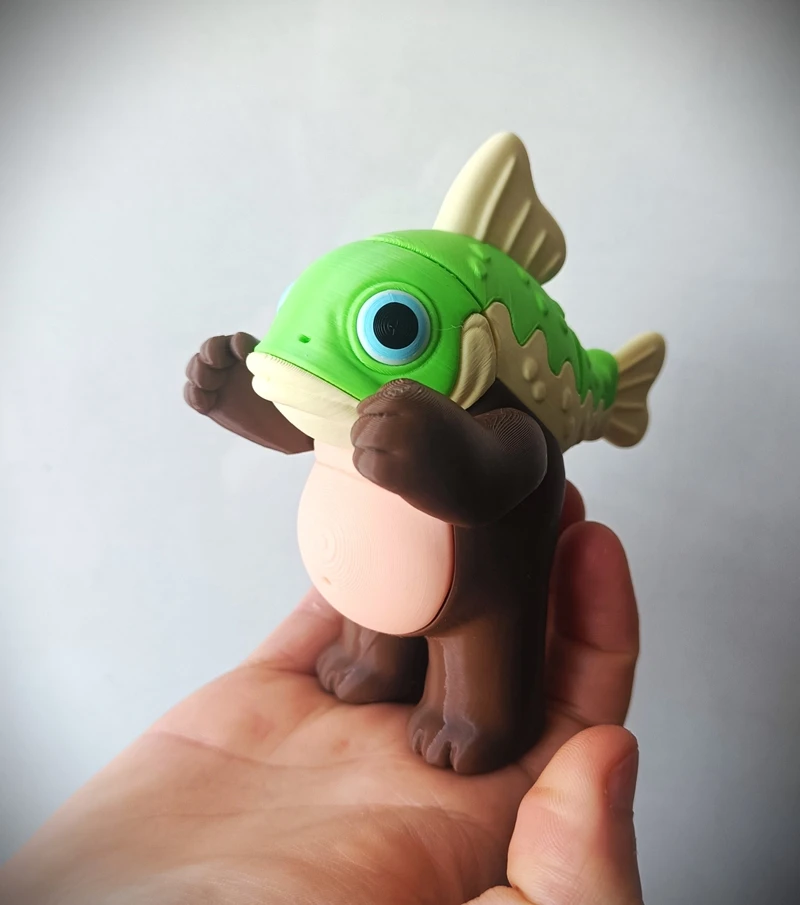 Tralalero Tralala Shark Figure Lirili Larila Tung Tung Sahur لعبة المنمنمات الشمبانزيني الموز Tralalerotralala التماثيل #2