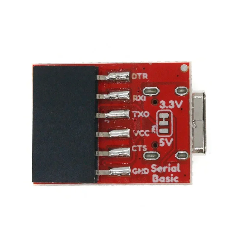 Type C to TTL Serial Port CH340C Module CH340 USB Bus Conversion Chip ISP Communicate Connector for STM32 Serial Port Download