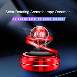 Deodorante per auto solare 360 ° interstellare ruota la decorazione della fragranza accessori interni aroma diffusore di profumo forniture