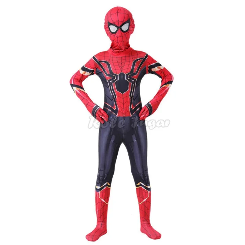 NEW The Amazing  Cosplay Costume Kids Zentai Suit Far From Home  Costume Superhero Bodysuit for Boys Adult