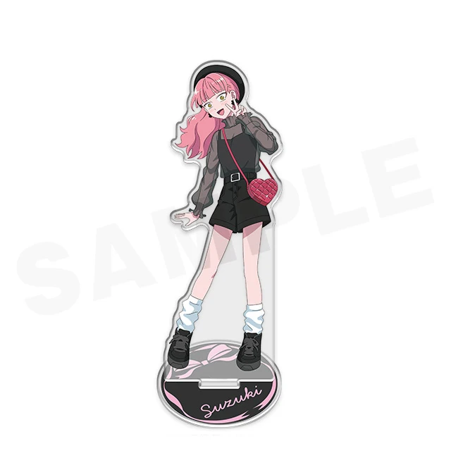 Anime You and I Are Polar Opposites Acrylic Stand Figure Desktop Decoration Collectible Ornament Character Model Gift Keychain