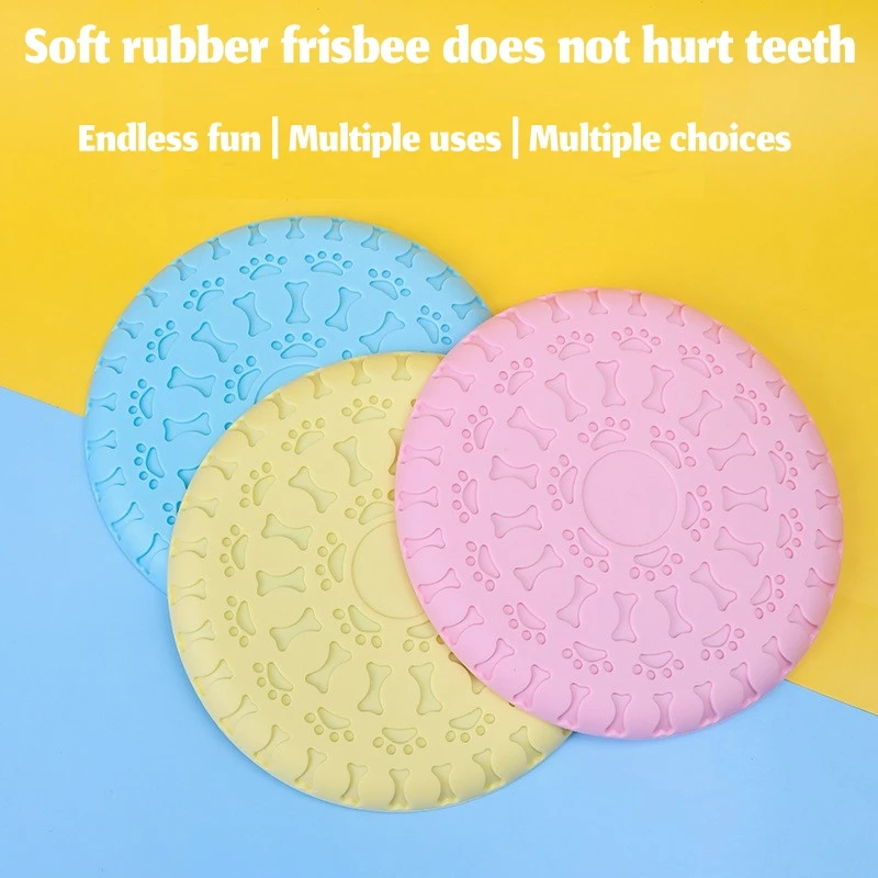 

Large Dog Fetch Toys - Chewable Pet Toy for Teeth Grinding & Biting TPR Interactive Feeding Training Toy for Dogs