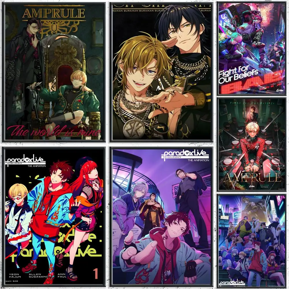 popular Paradox Live Poster HD Waterproof Self-Adhesive Wall