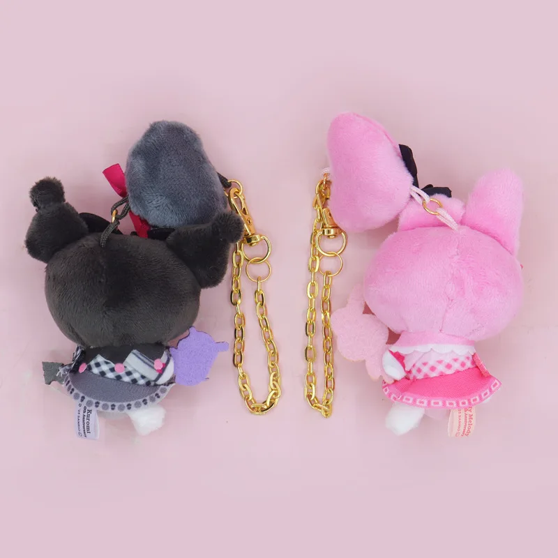 Hello Kitty Rocznica Kuromi Melody Strój Boczny Pluszowe Zabawki Zawieszka Brelok Torba Biżuteria Świąteczne Prezenty
