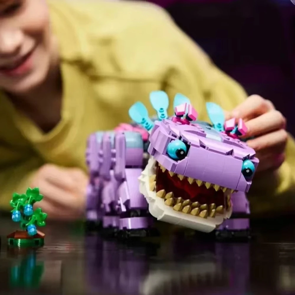 مكعبات بناء أرجوانية غريبة لغز Xiaolu ألعاب تجميع صعبة هدايا عيد الميلاد للبنين والبنات #5