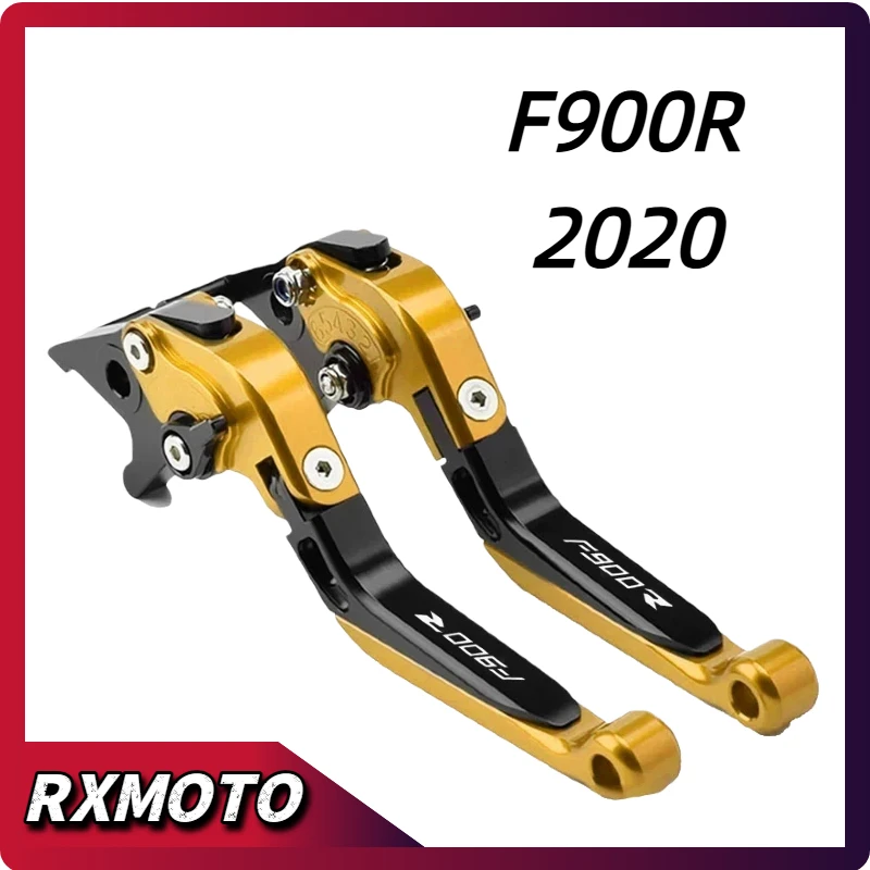 

New For BMW F900R F900 R F 900R 2020 Motorcycle Accessories CNC Adjustable Folding Extendable Brake Clutch Lever With logo