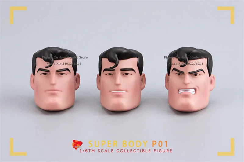 Herói brinquedos estoque limitado p02 1/6 voando super herói anime filho de krypton design de corpo móvel 12 "conjunto completo homem figura de ação